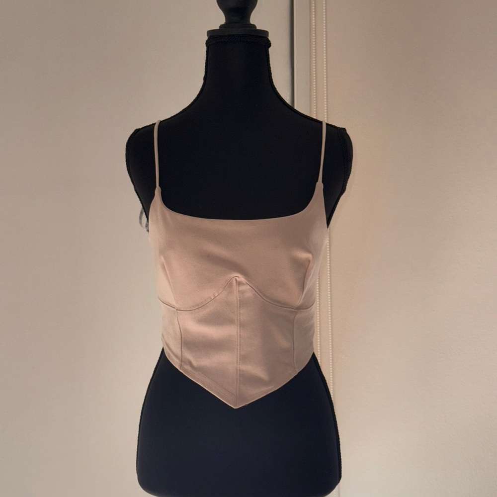 Cream Women's Top